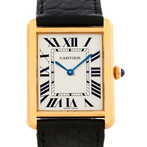 mens cartier tank watch replica
